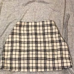 Plaid skirt